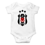 Besiktas Baby Bodies Babamin ogluyum cünkü tulum bebek Bodysuit Geschenk