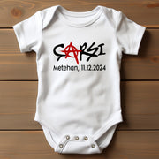 Besiktas Baby Bodies Babamin ogluyum cünkü tulum bebek Bodysuit Geschenk