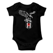 Besiktas Baby Bodies Babamin ogluyum cünkü tulum bebek Bodysuit Geschenk