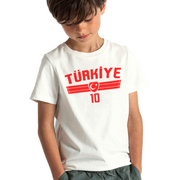 Türkei Türkiye Kinder Trikot mit Wunschname & Nummer Fußball T-Shirt Fanartikel