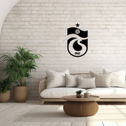 Trabzonspor Wandtattoo Wappen | Fußball Wandsticker Türkei | Fan Deko Aufkleber
