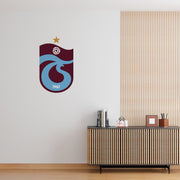 Trabzonspor Wandtattoo Wappen | Fußball Wandsticker Türkei | Fan Deko Aufkleber