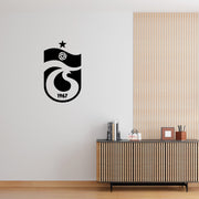 Trabzonspor Wandtattoo Wappen | Fußball Wandsticker Türkei | Fan Deko Aufkleber