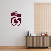 Trabzonspor Wandtattoo Wappen | Fußball Wandsticker Türkei | Fan Deko Aufkleber