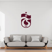 Trabzonspor Wandtattoo Wappen | Fußball Wandsticker Türkei | Fan Deko Aufkleber
