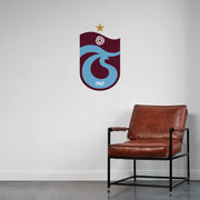 Trabzonspor Wandtattoo Wappen | Fußball Wandsticker Türkei | Fan Deko Aufkleber