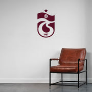 Trabzonspor Wandtattoo Wappen | Fußball Wandsticker Türkei | Fan Deko Aufkleber