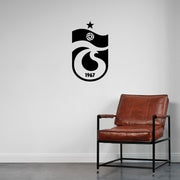 Trabzonspor Wandtattoo Wappen | Fußball Wandsticker Türkei | Fan Deko Aufkleber