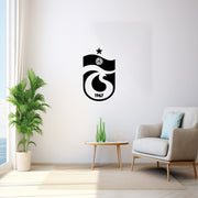 Trabzonspor Wandtattoo Wappen | Fußball Wandsticker Türkei | Fan Deko Aufkleber