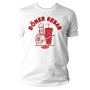 Döner T-Shirt Kebab Lustig Fun Kult Geschenk Spruch Shirt Drehspieß für Herren