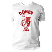 Döner T-Shirt Kebab Lustig Fun Kult Geschenk Spruch Shirt Drehspieß für Herren